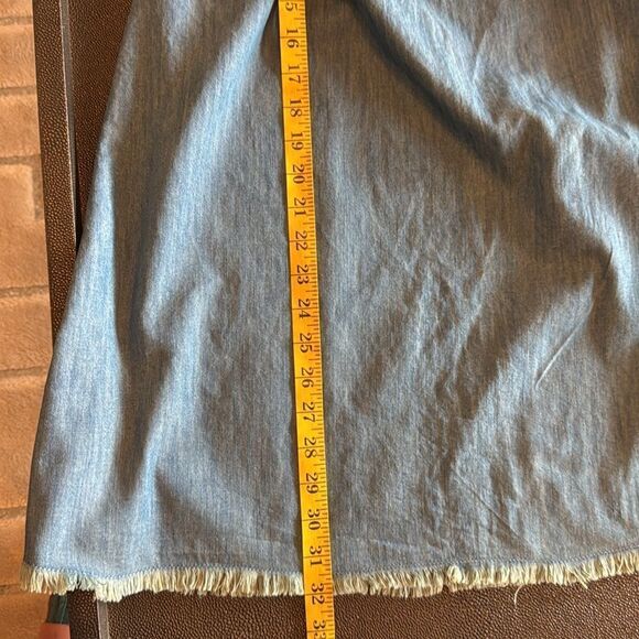 Mossimo Supply Co. Off shoulder Chambray Dress size XS - Picture 4 of 5